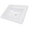 Nantucket Sinks 23 Inch Rectangular Drop-In Ceramic Vanity Sink DI-2418-R8 - alternate 5